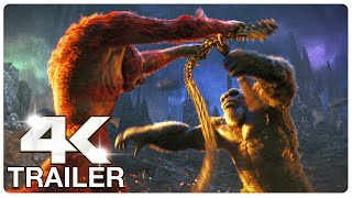 GODZILLA X KONG THE NEW EMPIRE "Kong Vs Skar King Fight" : 5 Minute Trailers (4K ULTRA HD) NEW 2024
