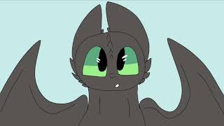 chimuelo y luna toothless x Light Fury ep 1#