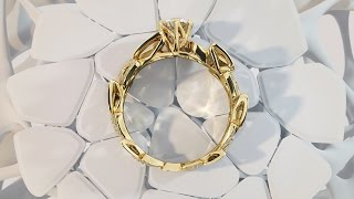 Unique modern rings visualisation