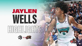 Jaylen Wells Highlights vs  Toronto Raptors