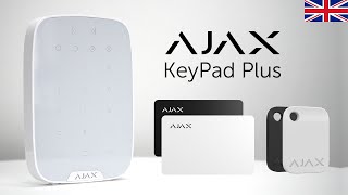 KeyPad Plus | Arm and Disarm AJAX System with Tags and Cards