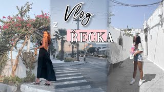 VLOG z Řecka 🇬🇷| poprvé sama na dovolené?, Rhodos, Lindos \u0026 požár