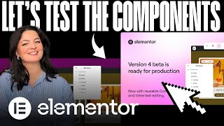 Elementor v4 Update: Testing the COMPONENTS 🔥