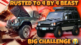 Big Challenge Mitsubishi Pajero Project From Scrap To 4*4 Beast 🔥✅