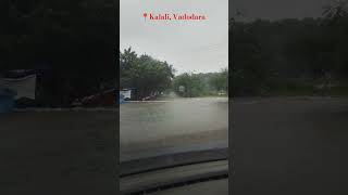 Gujarat Rain | Outer Vadodara Submerged in Water | #flood #rain #vadodaracity #shorts #gujarat