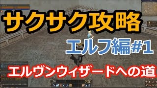 【リネ2クラシック】☆エルヴンウィザードへの道 サクサク攻略☆【一次転職クエスト】