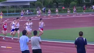 20170701 山口ナイター 男子3000m 第2組