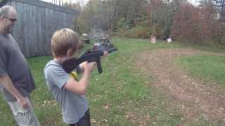 Hunter Shooting the MP5SD 9mm