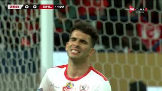 زيزو يهدد مرمى الأهلي ولكن مصطفى شوبير يتألق| نهائي كأس مصر موسم 2022/2023