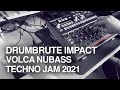 Arturia Drumbrute Impact Korg Volca Nubass - Techno Jam