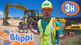 Blippi Learns About Construction | Blippi and Meekah Best Friend Adventures | Educational Videos