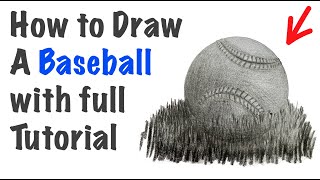How to Draw a Baseball | easy tutorial