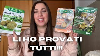 MINI BURGER VEGETALI KIOENE • LI HO PROVATI TUTTI!!!