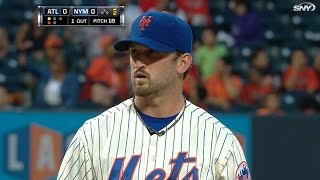 ATL@NYM: Niese fans five over 7 1/3 innings pitched