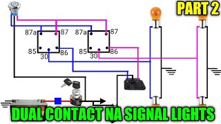 DUAL CONTACT NA SIGNAL LIGHT SA MOTOR ( WIRING DIAGRAM ) PART 2