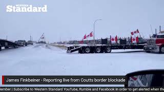 LIVE: RCMP move into Coutts border blockade
