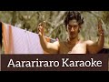 Aarariraro Karaoke | With Lyrics | Raam | Yuvan Shankar Raja | HD 1080P