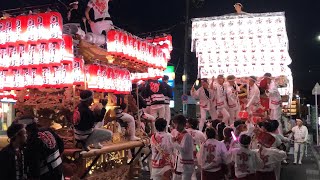 令和元年 市東/向野 スライド 千代田だんじり祭 試験曳き 千代田神社秋季例大祭