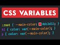 CSS VARIABLES Explained | Step-By-Step Guide