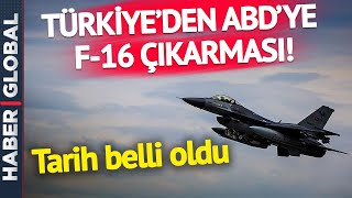 Türkiye'den ABD'ye Üst Düzey F-16 Ziyareti!