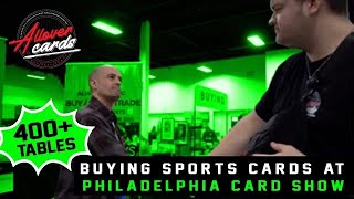 Buying Sports Cards at the Philadelphia Card Show (400+ Tables)