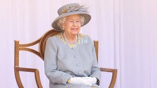 Trooping the Colour: Queen celebrates her birthday with scaled-back ceremony at Windsor Castle