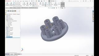 CIRCULAR PATTERN AND EXTRUDE SOLIDWORK TUTORIAL
