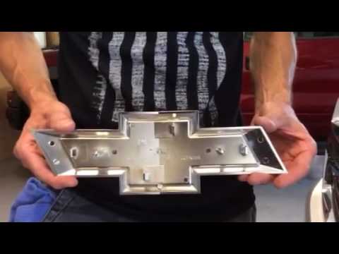 Chevy Bow tie removal 2016 Tahoe easy Chevy Bow tie removal 2016 Tahoe easy