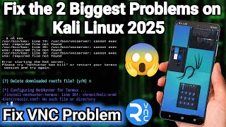 How to Fix VNC Problems and More in Kali Linux – Complete Guide 2025