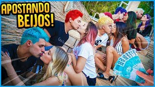 TODOS APOSTAMOS BEIJOS NA CASA E NOS SURPREENDEMOS!! ( ROLOU BEIJO? ) [ REZENDE EVIL ]