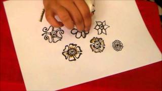 Learn how to do henna/mehndi part 2