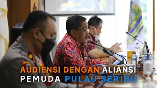 Kabupaten Kepulauan Seribu menerima audiensi Aliansi Pemuda Pulau Seribu