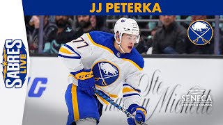 JJ Peterka Joins Sabres Live | Buffalo Sabres