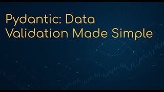 Basic Pydantic Tutorial