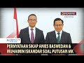 Usai Putusan MK Anies-Muhaimin Menghormati dan Beri Selamat ke Prabowo-Gibran