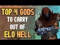 SMITE: Top 4 Gods To Carry Out Of Elo Hell For Each Role