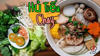 Cách nấu HỦ TIẾU CHAY ngon đơn giản | HM together