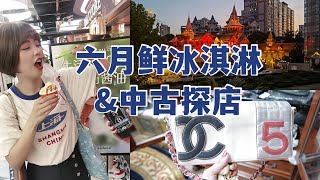 上海vlog2｜六月鲜冰淇淋｜手作天堂｜夜晚的马勒别墅｜中古店探店1