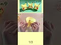 【折り紙１枚】簡単 ピカチュウ　how to make pikachu bookmark 피카츄 風船 포켓몬 ポケモン ピカチュウ 折り方 おりがみ origami 摺紙 종이 diy shorts