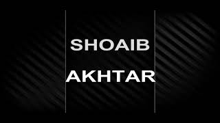 Tribute to fastest bowler in world shoaib akhter