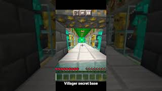 villager secret base||Minecraft|| #Skilledge