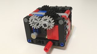 LEGO automatic gearbox WITHOUT DIFFERENTIAL + Instructions