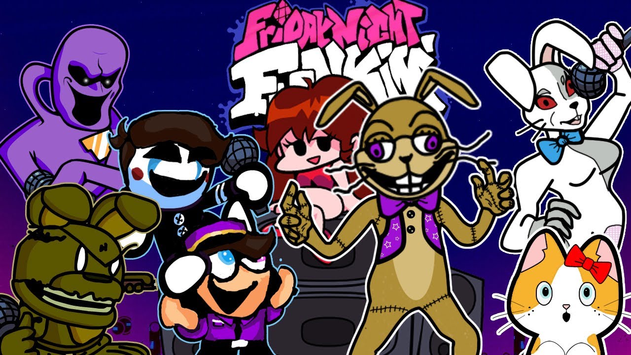 Five Friday Nights Of Funkin [FNaF Mod Showcase] - YouTube