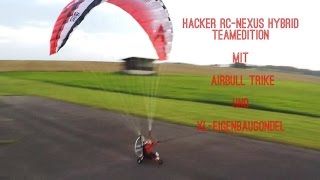 Hacker RC-NEXUS Hybrid Teamedition mit Airbull Trike und XL Eigenbaugondel