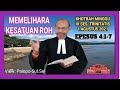 MEMELIHARA KESATUAN ROH - EPESUS 4:1-7