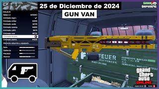 GTA Online Ubicación Gun Van 25 de Diciembre de 2024 | Feliz Navidad!