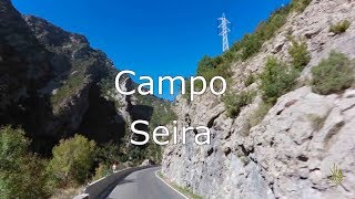 Carretera N260   Campo-Seira. 115 años con el mismo trazado.