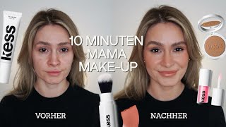 10 MINUTES MAMA MAKEUP 🤰🏼Quick \u0026 easy to look SUPER FRESH