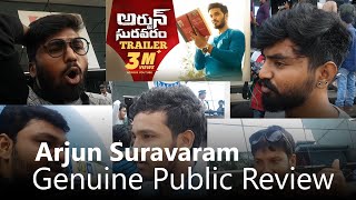Arjun Suravaram Genuine Public Talk | Nikhil Siddharth and Lavanya Tripathi |