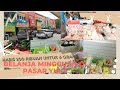 Belanja Mingguan Hemat di pasar Tradisional|Food preparation untuk seminggu habis 200ribuan🥬